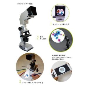 40倍〜1000倍プロジェクター機能付き顕微鏡...の詳細画像3