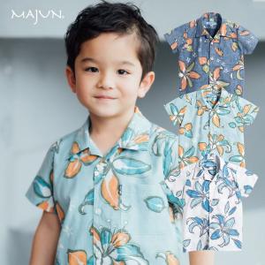 かりゆしウェア 沖縄 アロハシャツ MAJUN マジュン かりゆし