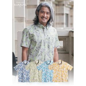 かりゆしウェア 沖縄 アロハシャツ MAJUN...の詳細画像1