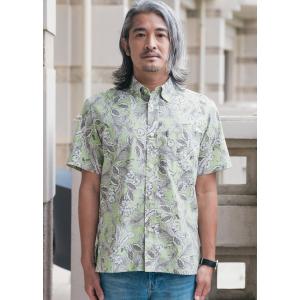 かりゆしウェア 沖縄 アロハシャツ MAJUN...の詳細画像3