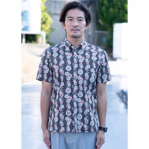 かりゆしウェア 沖縄 アロハシャツ MAJUN...の詳細画像3