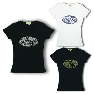 フラダンス Tシャツ トップス 半袖 フラダンス衣装 ハワイ