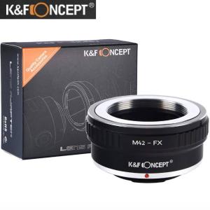 K&F Concept マウントアダプター M42レンズ - FUJIFILM