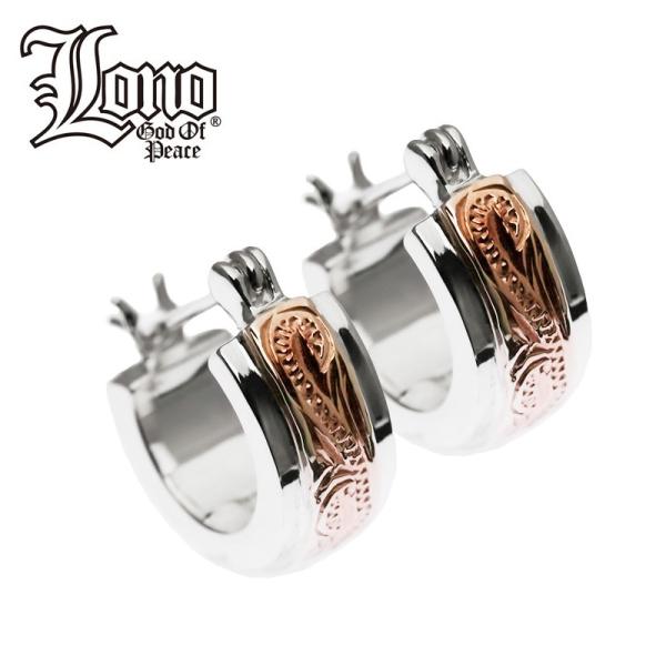ハワイアンジュエリー LONO ロノ jewelry フープピアス メンズ レディース ハワイアン ...