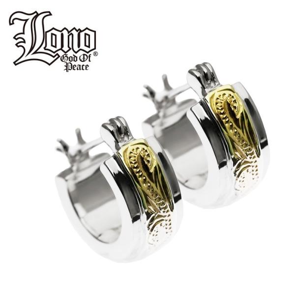 ハワイアンジュエリー LONO ロノ jewelry フープピアス メンズ レディース ハワイアン ...