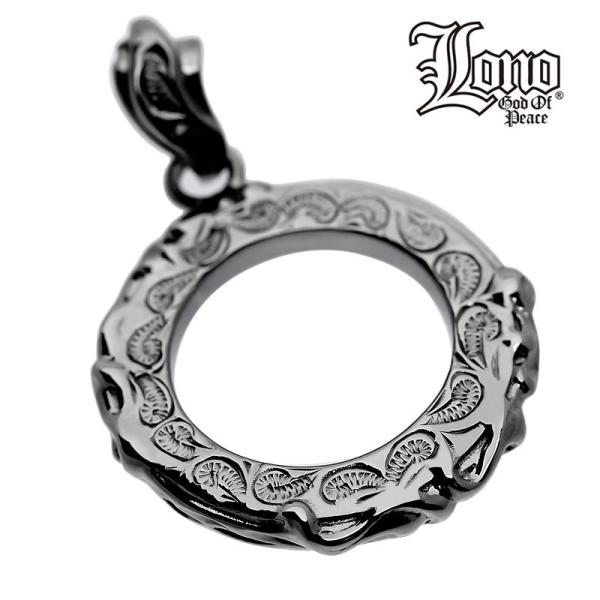 ハワイアンジュエリー LONO ロノ jewelry ムーン ペンダント トップ ヘッド メンズ レ...