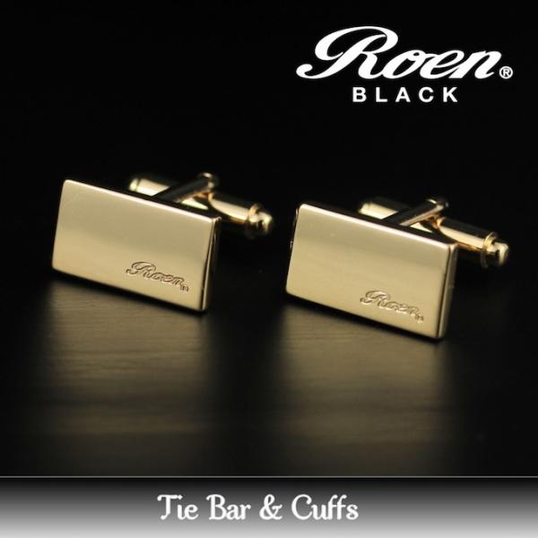 Roen BLACK ロエンブラック アクセサリー カフス 2pcs/1セット ゴールドカラー ギフ...