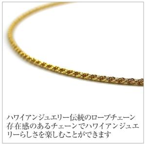 ハワイアンジュエリー チェーンネックレス ロー...の詳細画像2