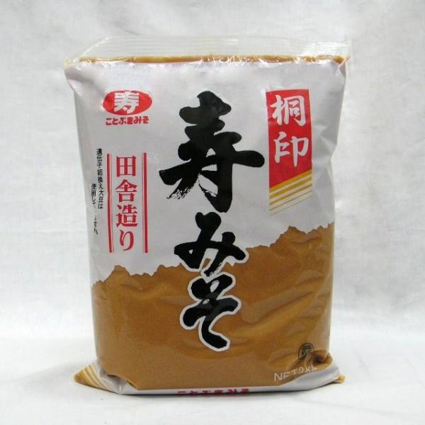 桐印　寿みそ　田舎造り（赤）　２ｋｇ