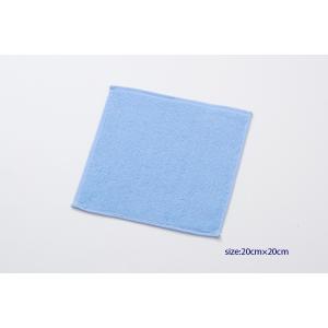抗菌防臭カラータオルハンカチ20cm 綿100...の詳細画像2