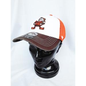 NFL クリーブランド ブラウンズ Cleveland Browns 47 BRAND キャップ メッシュ FORTY SEVEN フォーティーセブン S-M 正規品 1775｜makast