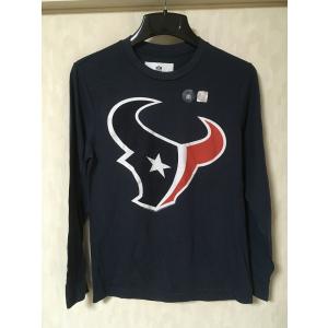 NFL ヒューストン テキサンズ HOUSTON TEXANS ロンT 長袖 ロングスリーブ Tシャツ S 3541｜makast