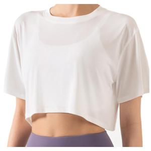 アローヨガ ALO YOGA レディース Tシャツ ト　ヨガシャツ　半袖　運動　スポーツシャツ　トップス　ショットシャツ｜makastore11