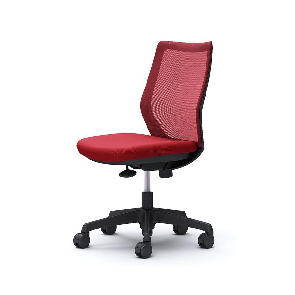 オカムラ オフィスチェア CG-M 肘なし メッシュタイプ ブラックフレーム ナイロンキャスター C...