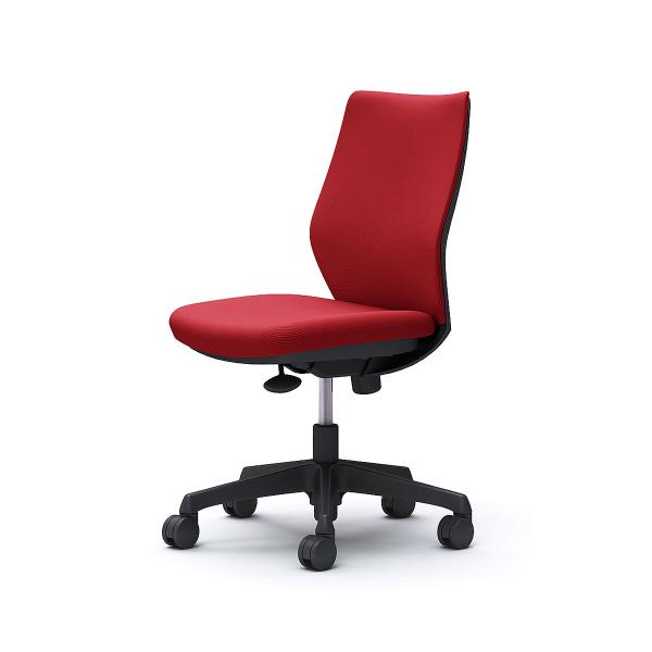 オカムラ オフィスチェア CG-M 肘なし パッド(クッション)タイプ ブラックフレーム ナイロンキ...