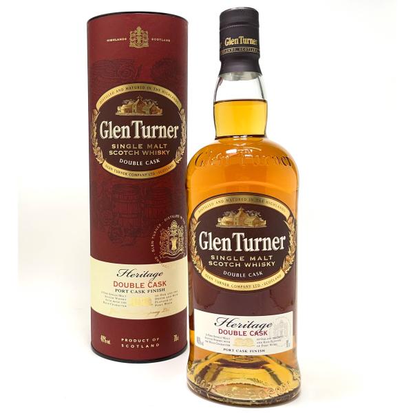 グレン ターナー ヘリテージ ダブルカスク ポートカスク フィニッシュ シングル モルト 40度 箱...