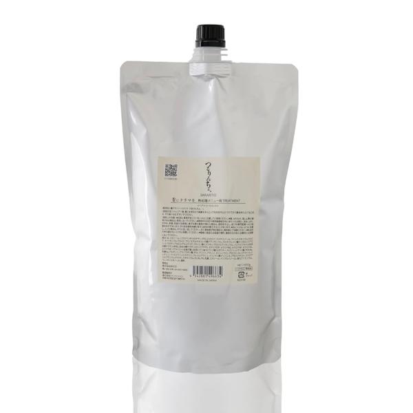 送料無料　髪にドラマを　つるりんちょ トリートメント　1000g　詰替えレフィル SARARITO