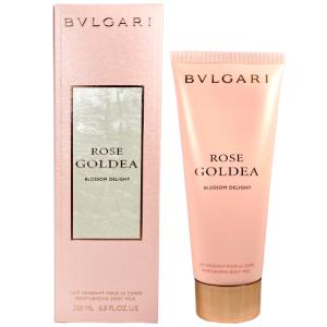 送料無料 ブルガリ BVLGARI ローズ ゴルデア ブロッサム ディライト ボディミルク 200ml｜makelucky