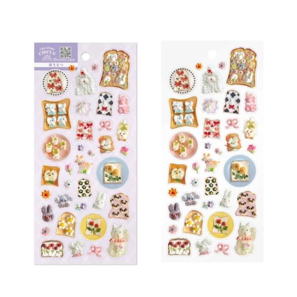 東ちなつ　 クリエイターズサーカス　シール　透明シール　 クリアシール 　デコシール　CREATOR...