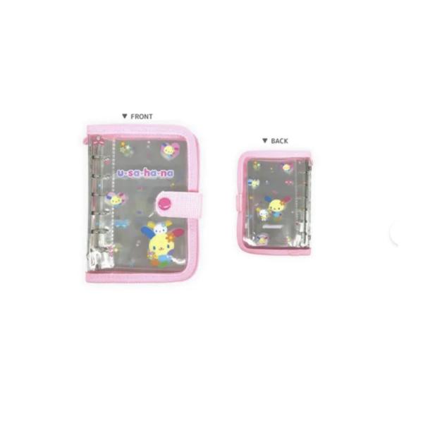 ウサハナ　サンリオ 　キキララ　シールバインダー シール帳　クリアシールバインダー　　シールノート　...