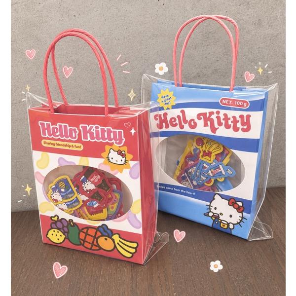 サンリオ ペーパーバッグ入りシール ハローキティ　フレークシール　キティ　シール　 サンリオシール　...