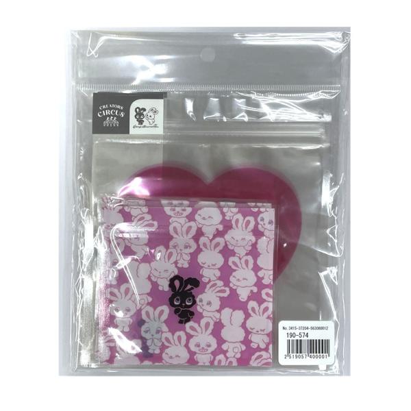 CREATORS・CIRCUSX foxy・illustrations ジッパーバッグ　　フラットポ...