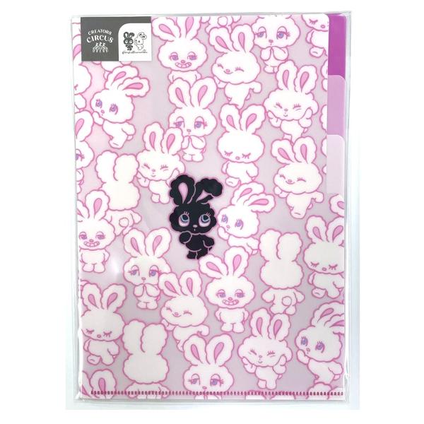 CREATORS・CIRCUSX foxy・illustrations ポケット付きA5クリアファイ...