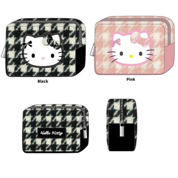 ハローキティ マルチポーチ 千鳥格子シリーズ　キティ　ポーチ　サンリオ　サンリオポーチ　メイクポーチ...