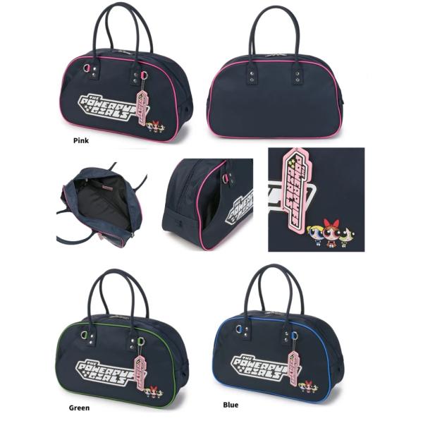 パワーパフガールズ 　ボストンバッグ　スクールバッグ 　スクールボストン 　高校生　通学バッグ　スク...