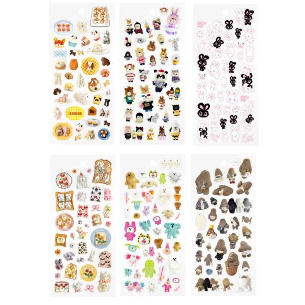 クリエイターサーカス 　シール　透明シール　 クリアシール 　フロンティア　キラキラシール　デコシー...