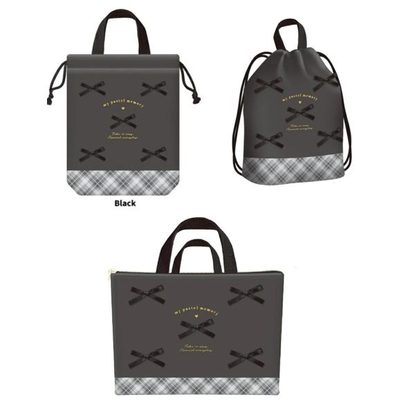 女の子3点セット　リボン付き　レッスンバッグ　シューズバッグ　ナップザック　クーリア　レッスンバッグ...