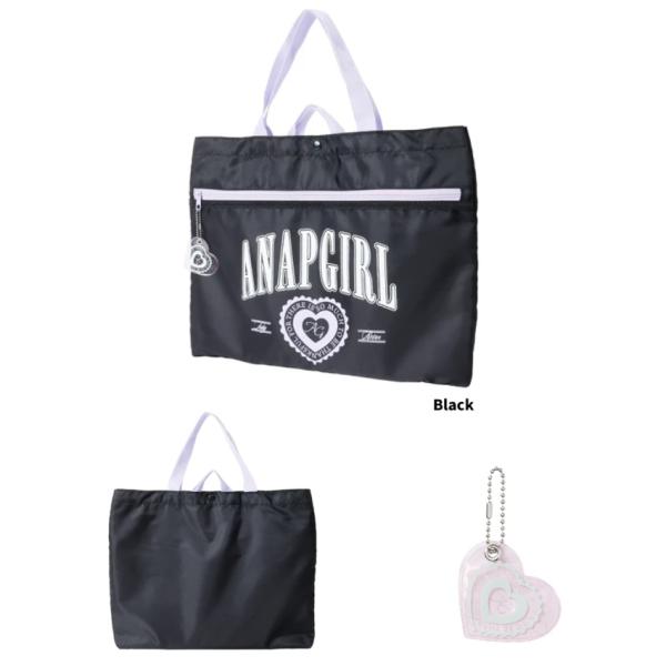 ANAP GIRL　ポリレッスンバッグ　レッスンバッグ　 おけいこバッグ 　 A4バッグ　キッズトー...