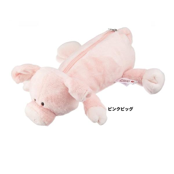 ニキ　ピンクピッグ　 ペンケース　ニキ　NICI フィギュアポーチ 　ペンケース　ぬいぐるみポーチ　...
