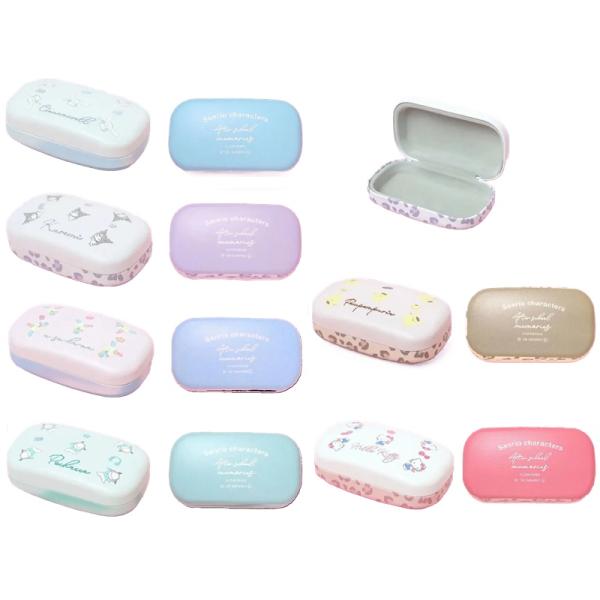 サンリオキャラクターズ　小物入れ　アクセサリーポーチ　ポーチ　ボックスポーチ　ピルケース