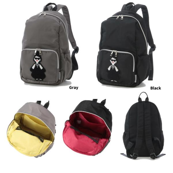 HAPPY FACE　レディ・エマ 刺繍　リュックサック　 リュック　ハッピーフェイス　デイパック　...