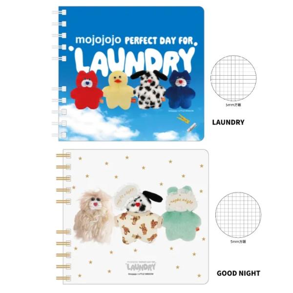mojojojo スクエアリングノート　 LAUNDRY 尾崎歩美 モジョジョジョ　ノート　メモ帳　...