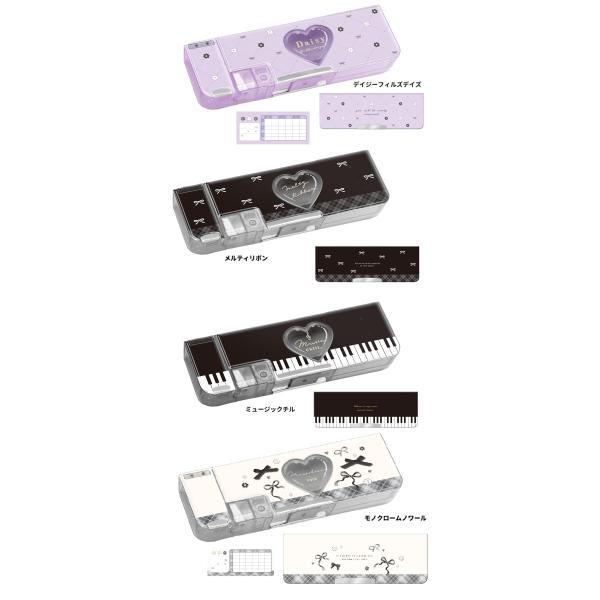 窓あきソフトペンケース　メルティリボン　筆箱　ソフトペンケース　ペンケース 　ボックスペンポーチ　子...