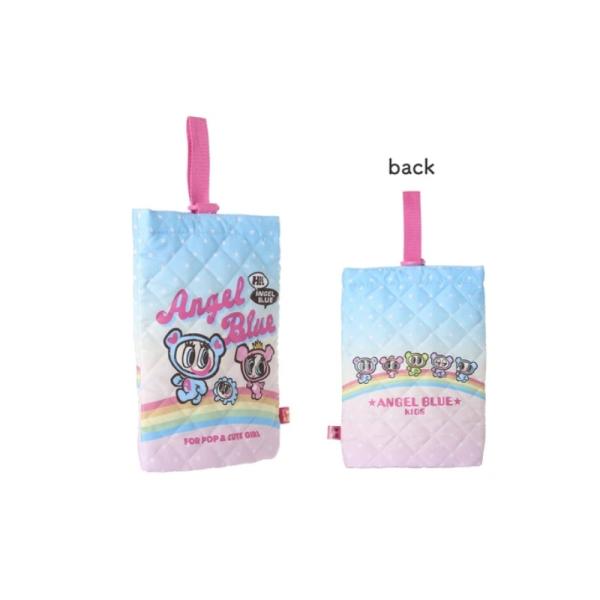 エンジェルブルー　 キルトシューズバッグ　ティニピン　シューズバッグ 上履き入れ 　シューズケース ...