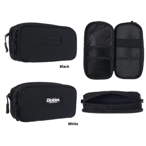 Dickies　ポリラバーワッペン多機能ポーチ　ペンポーチ　ペンケース　多機能ポーチ　メイクポーチ　...