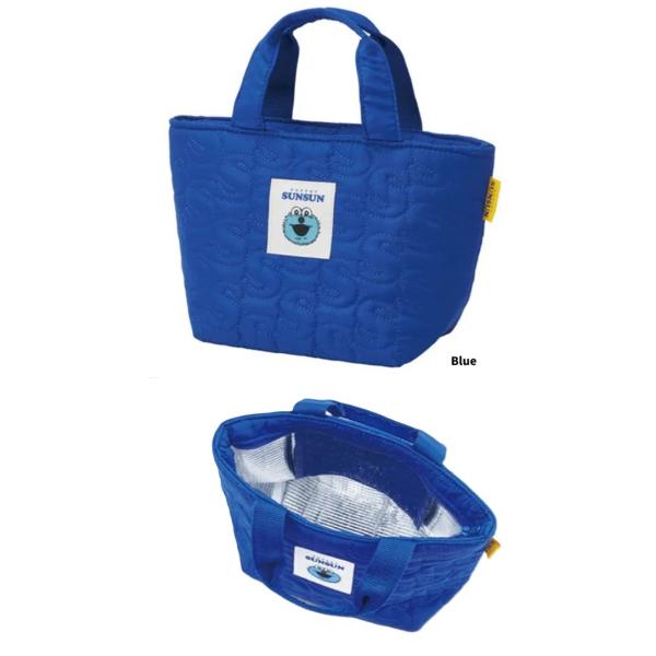 パペットスンスン キルティングランチバッグ　 保冷ランチバッグ　保冷バッグ　ランチトート　ランチバッ...