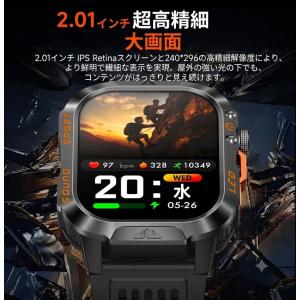 スマートウォッチ 通話機能 メンズ 大画面 2...の詳細画像1