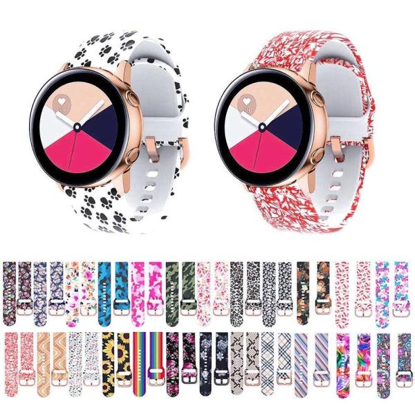 腕時計 スマートウオッチ ベルト バンド イラスト ラバーバンド バネ棒・交換工具不要 簡単 シリコ...