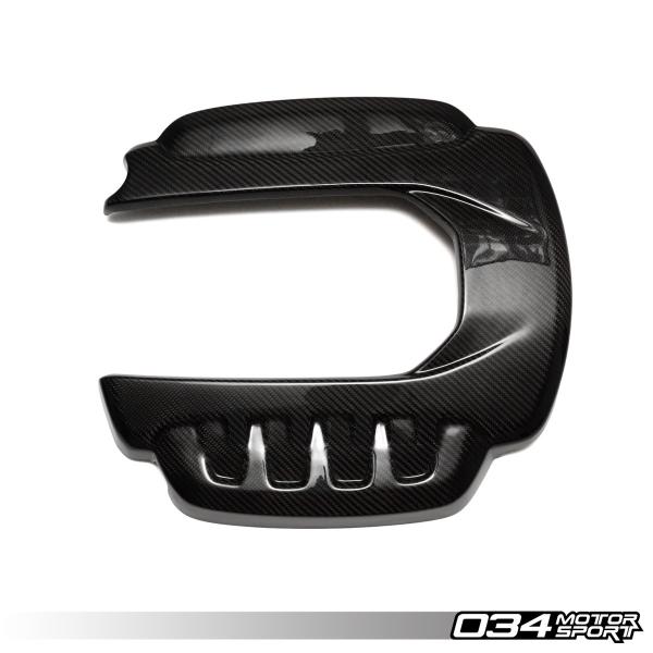 <034motorsport>　カーボン　エンジンカバー　for Audi 8V/8S