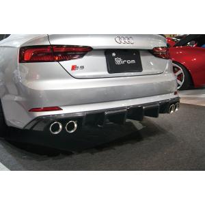 AUDI アウディ B8 8T A5 Sライン S5 後期用 MLデザイン カーボン リア