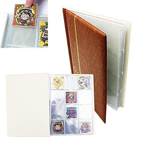 チョコシール用 カードファイル 収納 コレクション B5サイズ カード収納部 5.3cm×5.3cm