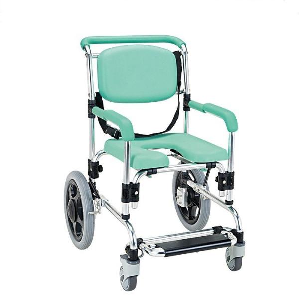 浴用キャリー 入浴用車椅子 シャワーチェア 肘掛け固定 らくらく浴用キャリー パーキング YC-80...