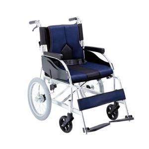 マキテック 車椅子 介助式 背折れ 折りたたみ 車いす モジュールタイプ