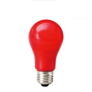 カラー電球 LED電球 オレンジ色 橙色 口金 E26 防水 調光 オレンジ 橙