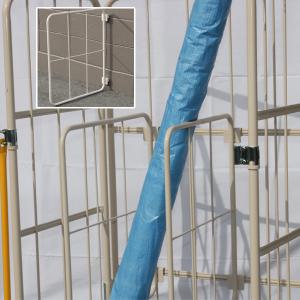 マキテック カゴ台車 ロールボックス用 中仕切り 脱着式 用途:マット 反物 ブルーシート等 長尺物 ダンボール等 運搬 保管