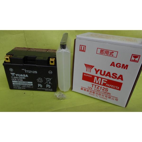 液別可 YUASA 台湾ユアサ TTZ12S   YTZ12S FTZ12S シャドウ750 フォル...